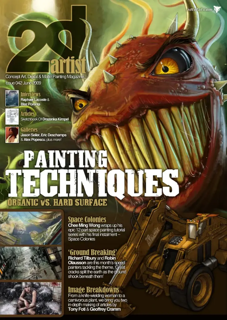 2Dartist Issue 42 June 2009