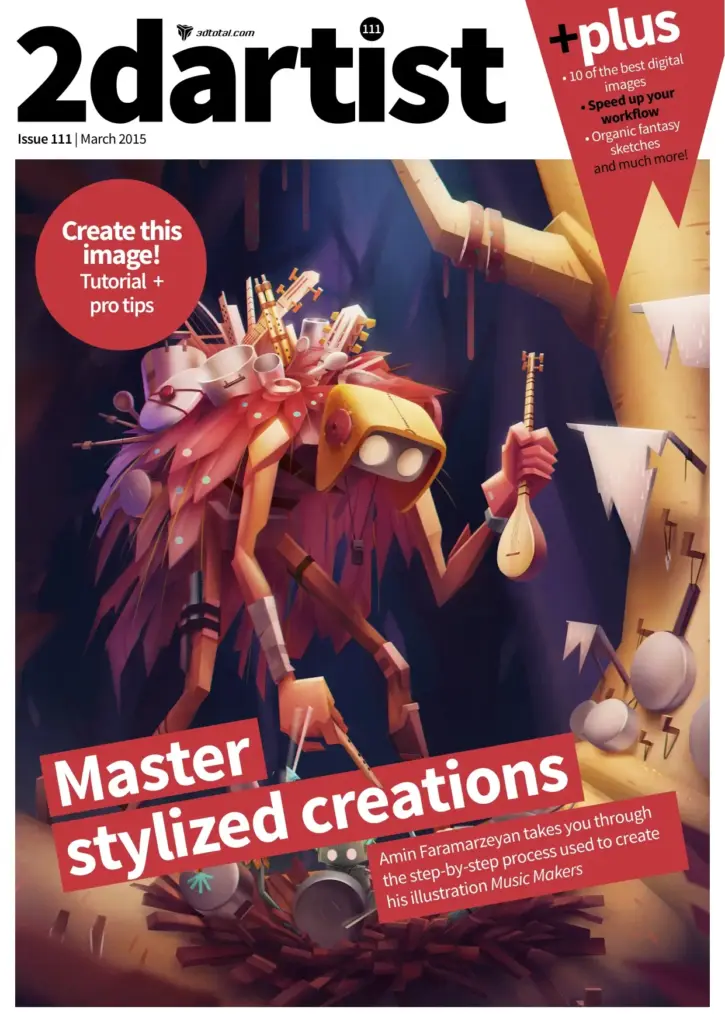 2dartist Issue 111: March 2015