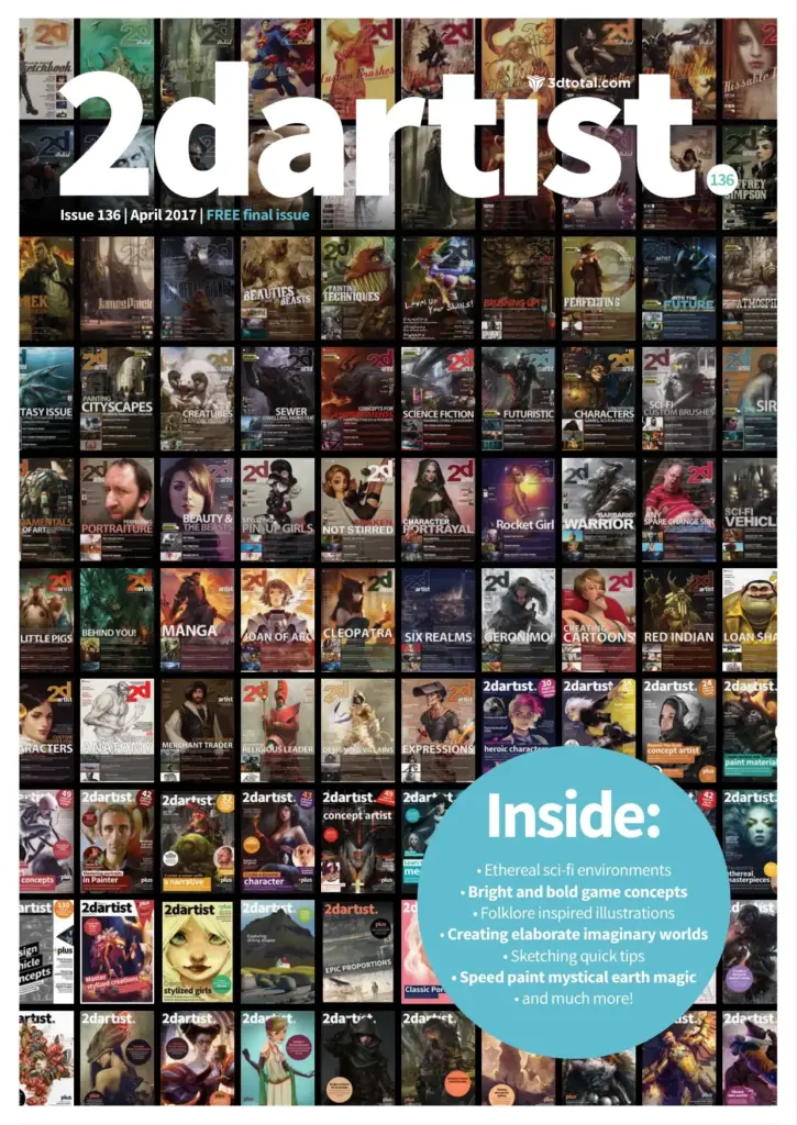 2dartist Issue 136 | April 2017