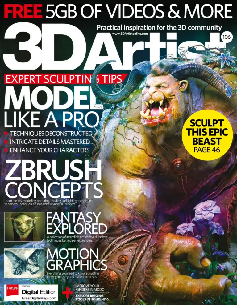 3D Artist Issue 106 2017