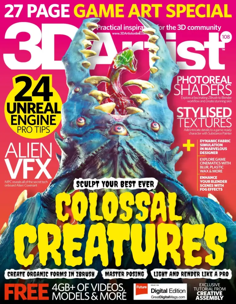 3D Artist Issue 108 (2017)