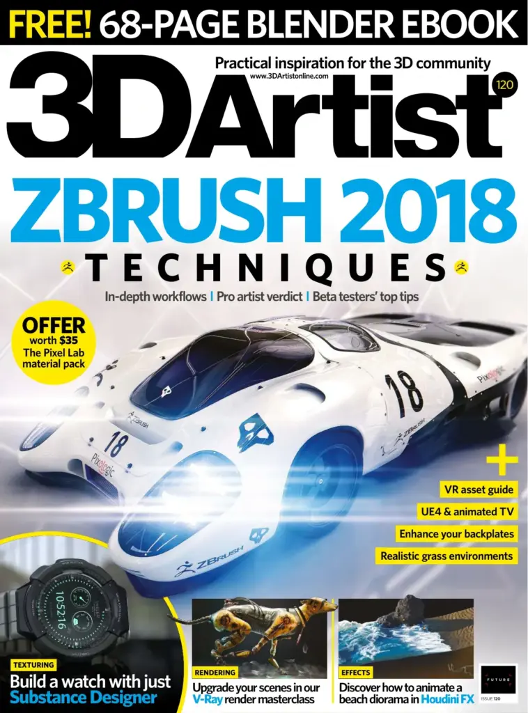 3D Artist Issue 120, 2018