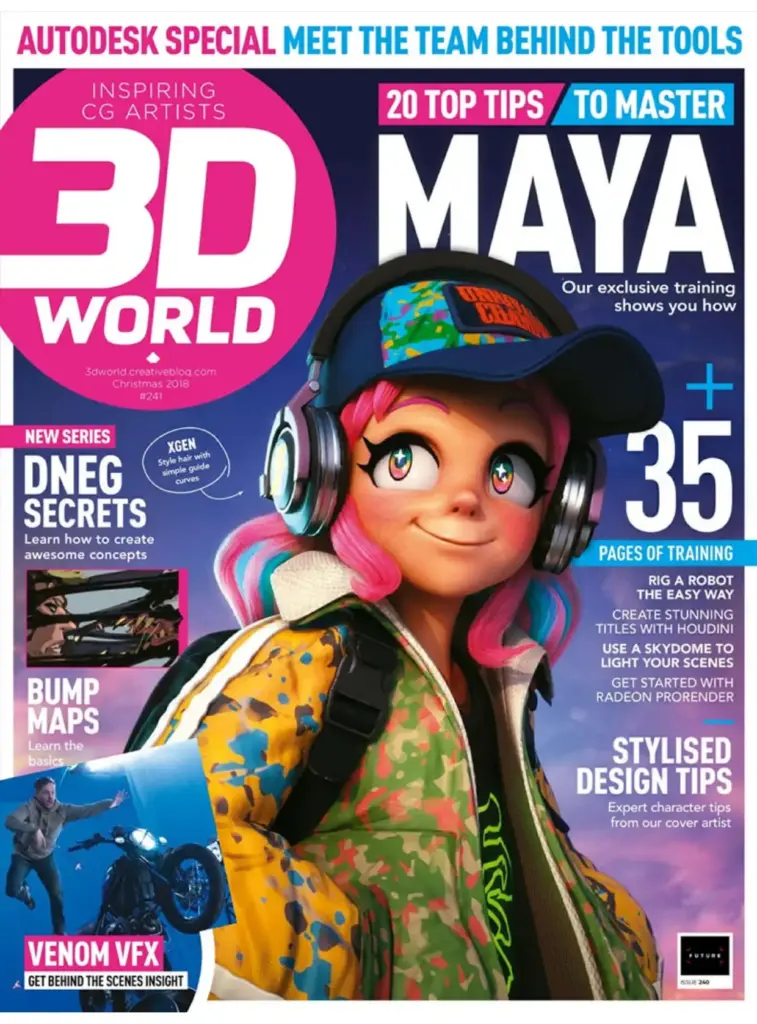 3D World 241 Christmas 2018