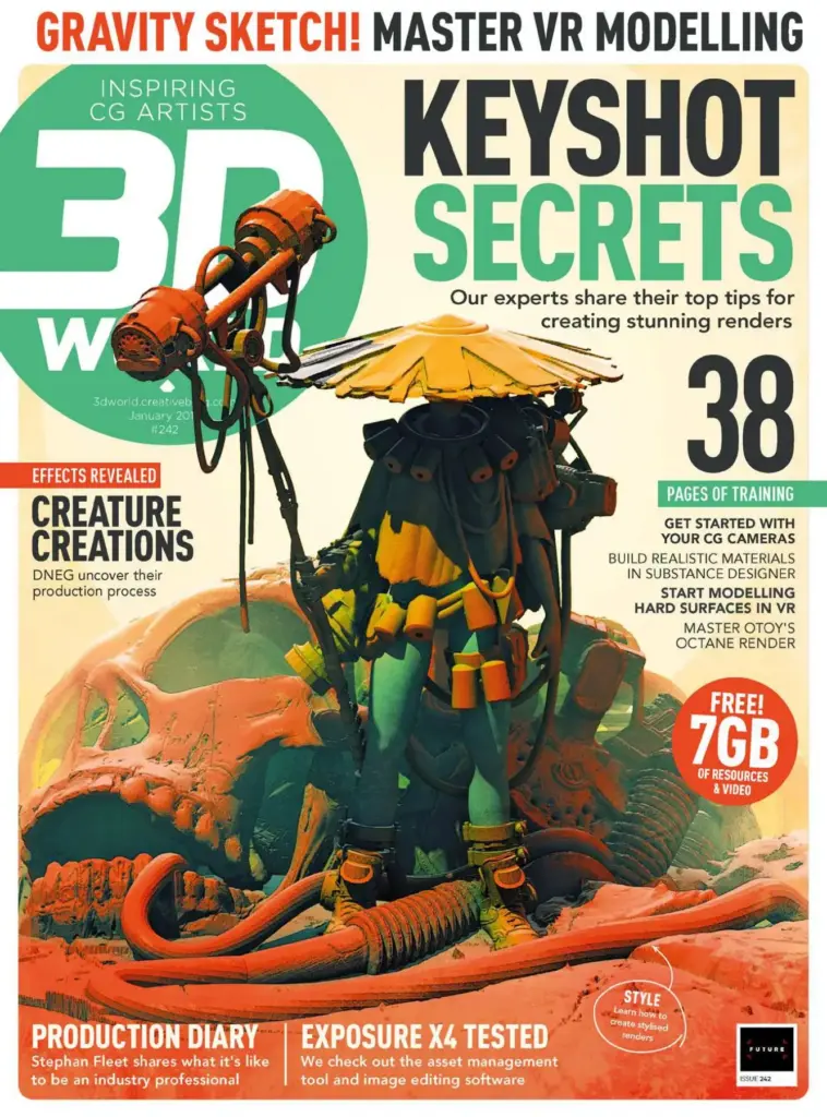 3D World 242 January 2019
