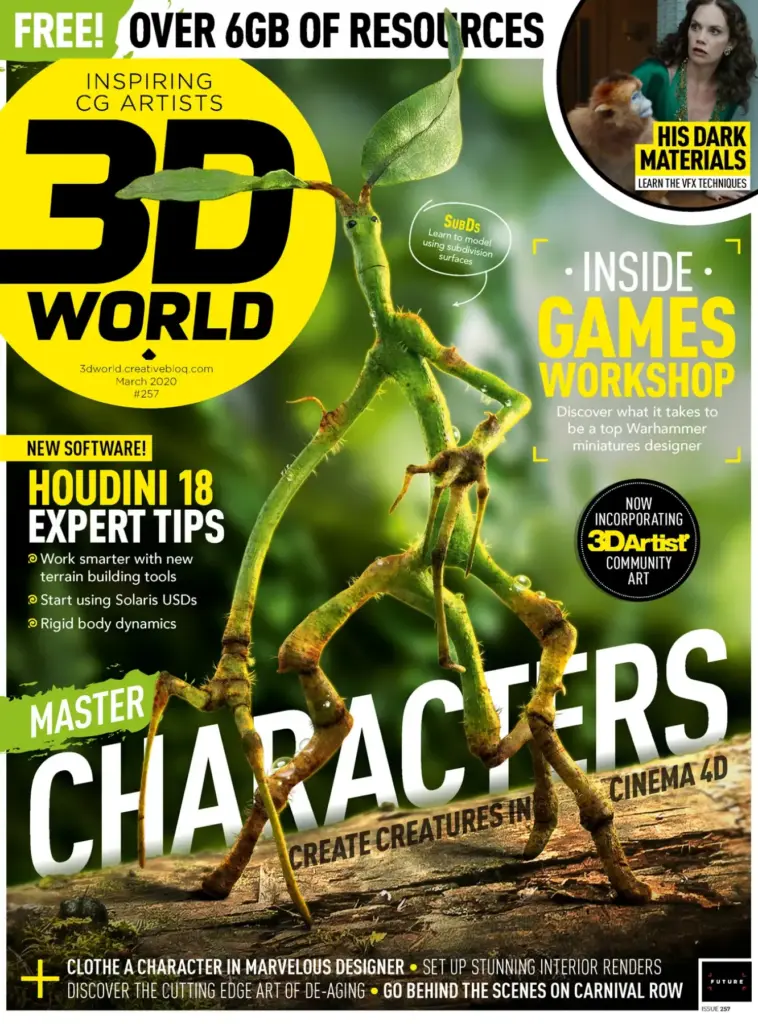 3D World 257 (March 2020)