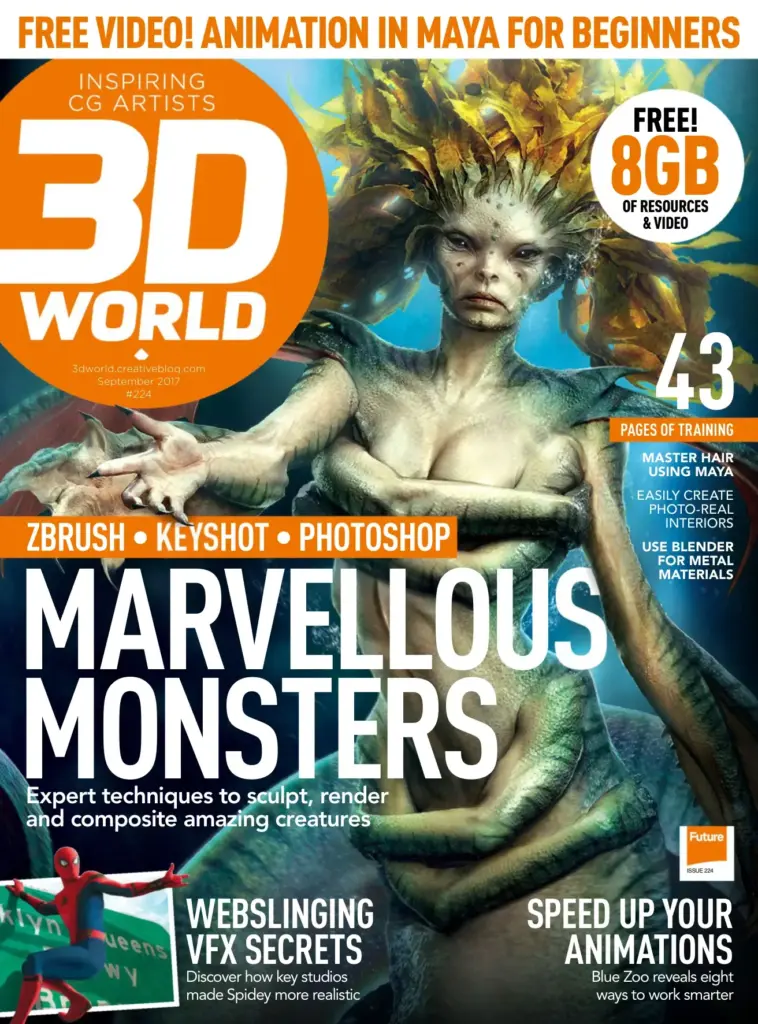 3D World Issue 224 September 2017