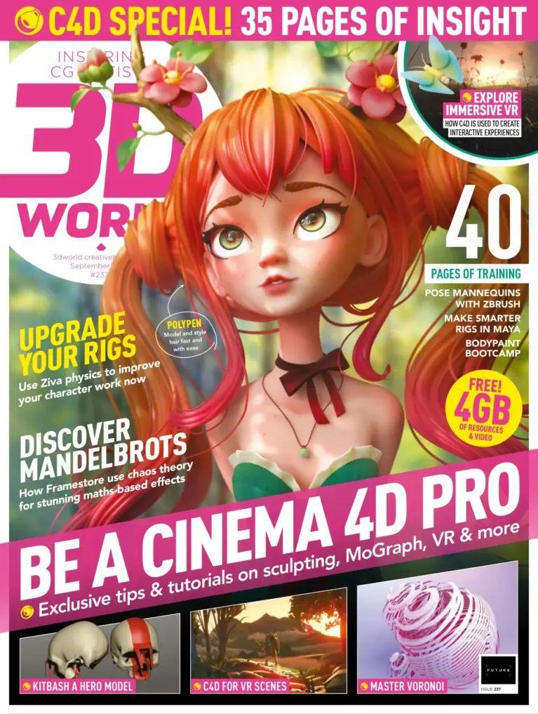 3D World Issue 237 – September 2018