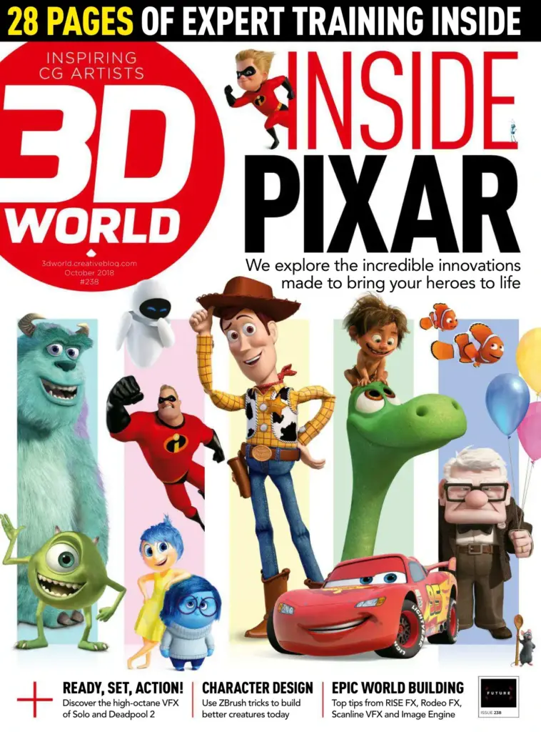 3D World Issue 238: October 2018