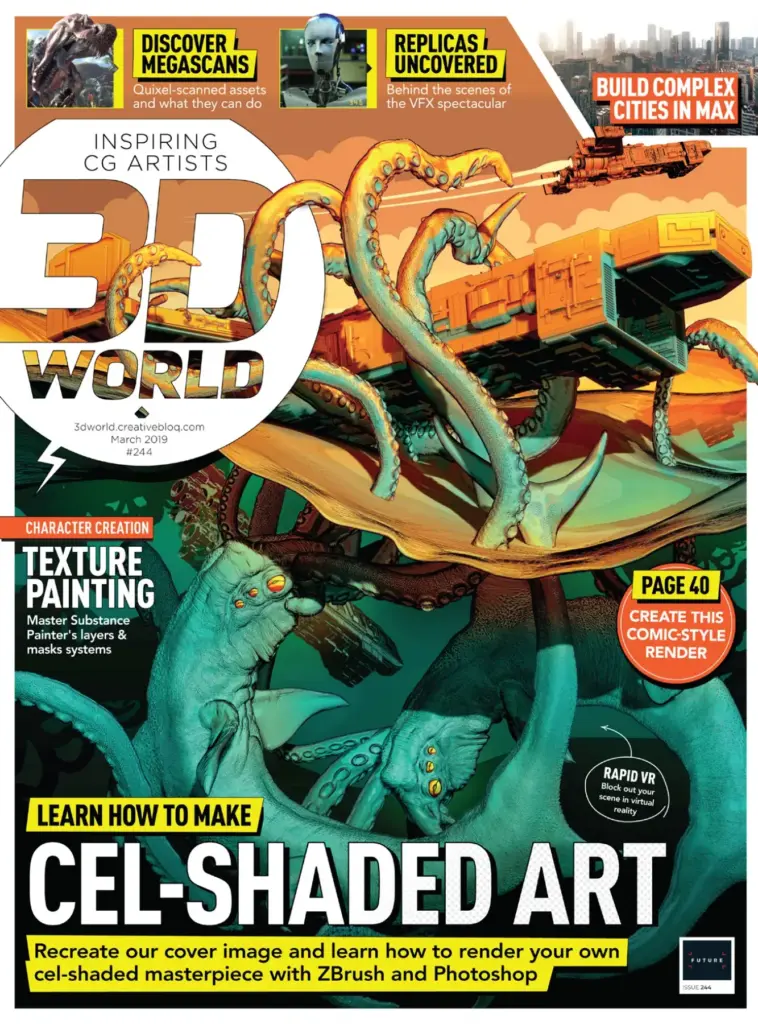 3D World Issue 244 March 2019
