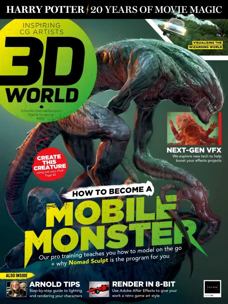 3D World Issue 282: Visualising the Wizarding World