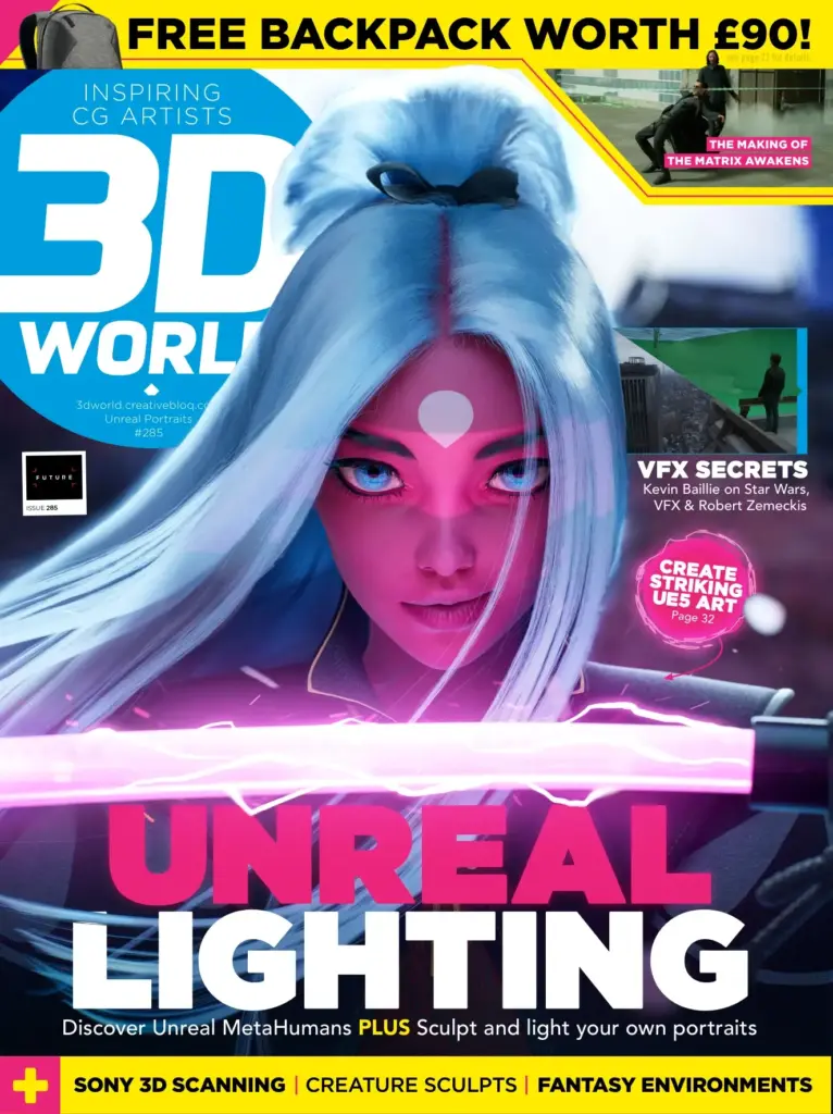 3D World Issue 285: Unreal Portraits