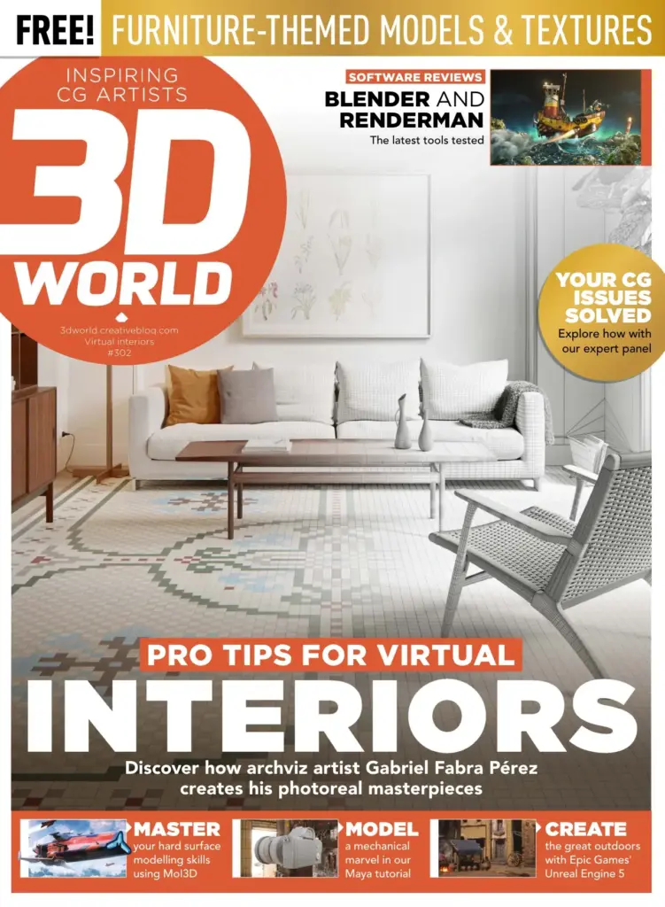 3D World Issue 302