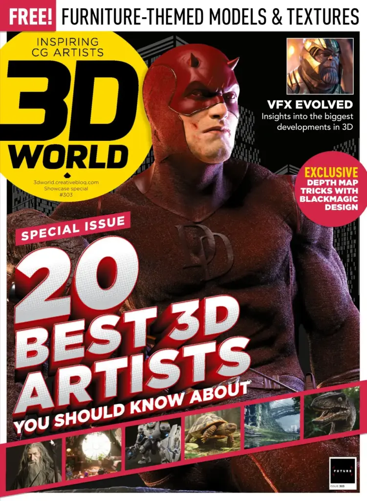 3D World Issue 303 Tricks With Blackmagic Design