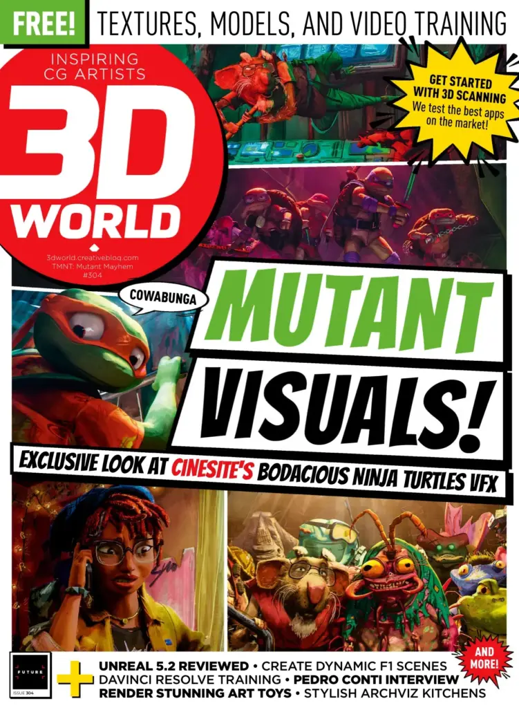 3D World Issue 304: Cowabunga
