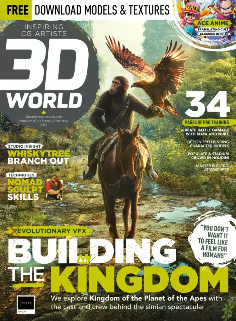 3D World Issue 314 August 2024