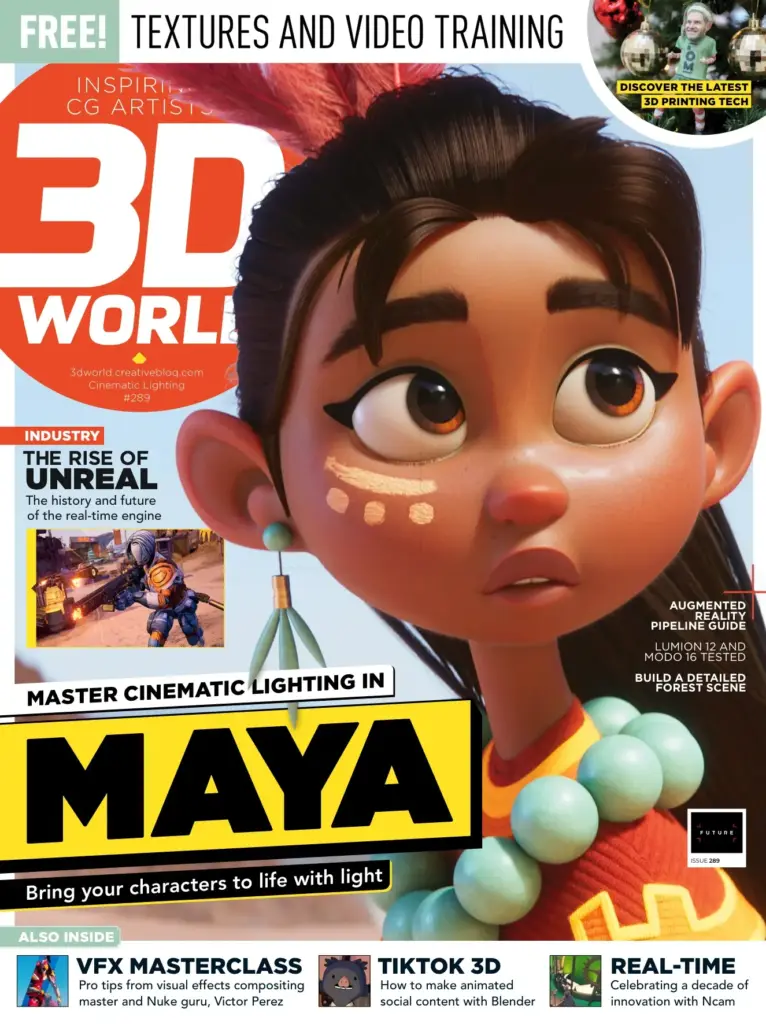 3D World Magazine Issue 289 September 2022 Maya