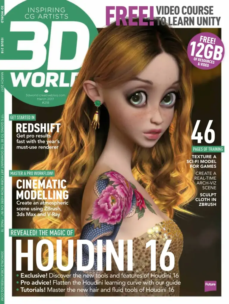 3D World March 2017 Issue 218
