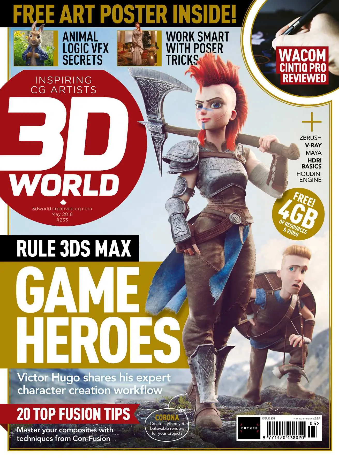 3D World May 2018