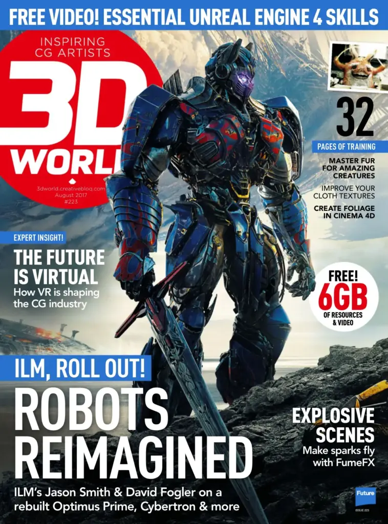 3D World UK August 2017
