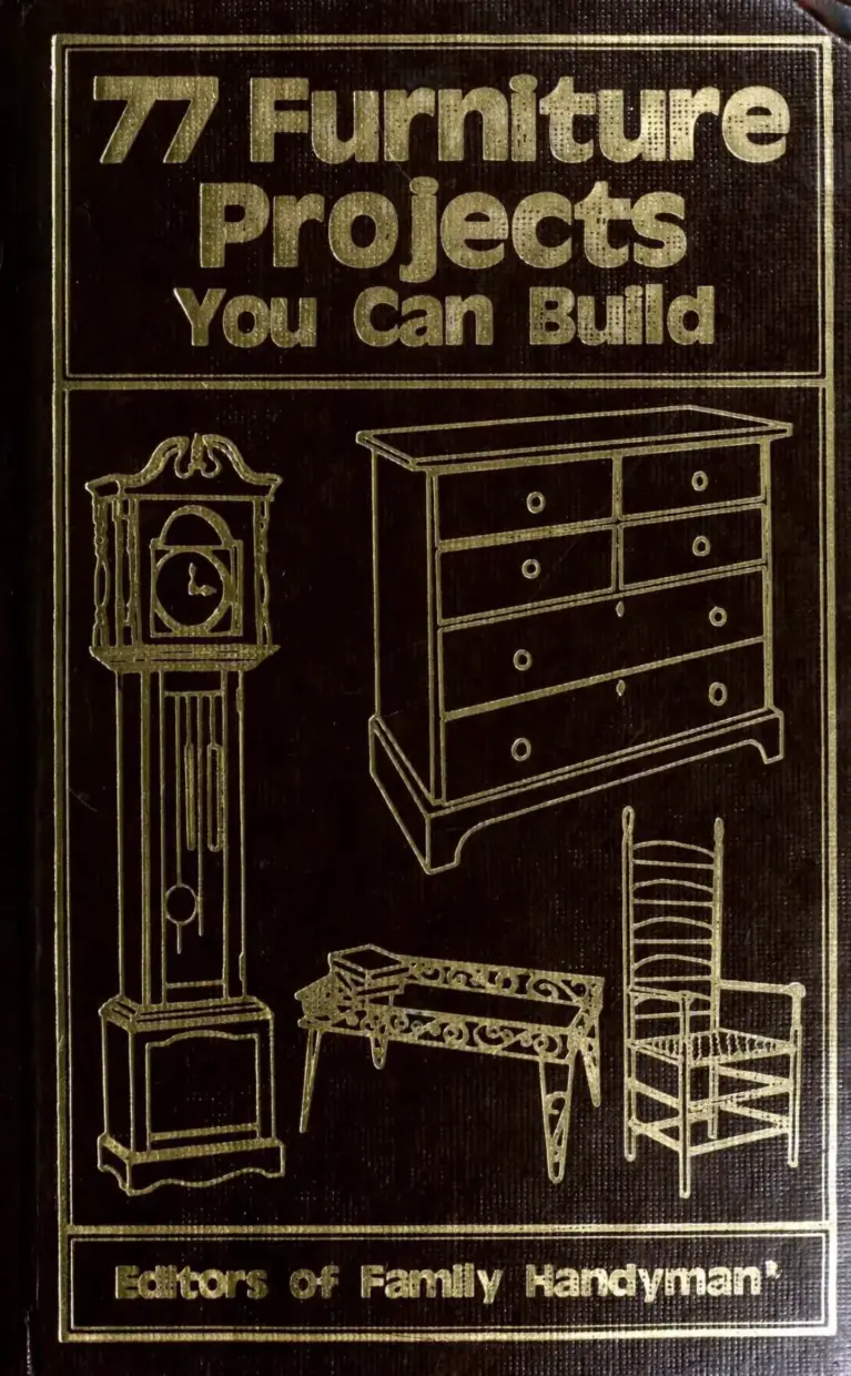 77 Furniture Projects You Can Build