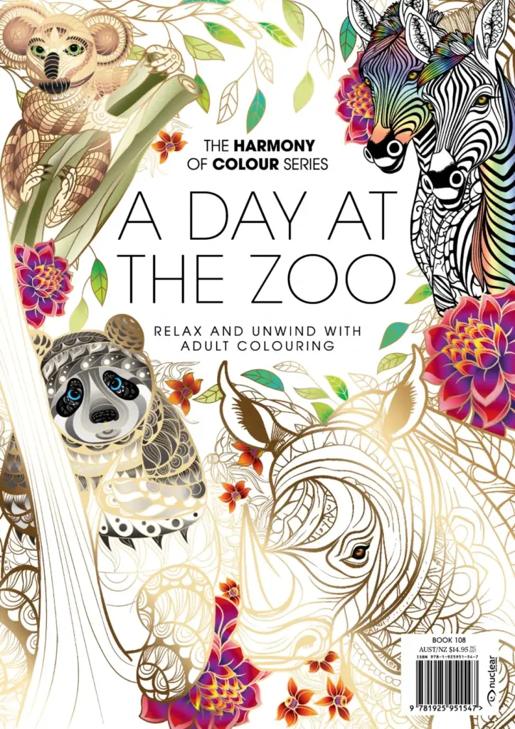 A Day At The Zoo: Colouring Book, Issue 108