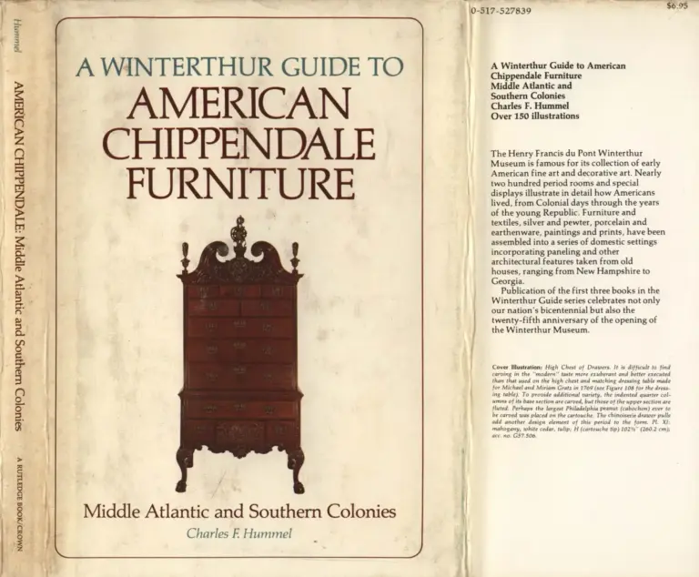 A Winterthur Guide to American Chippendale Furniture: Middle Atlantic and Southern Colonies
