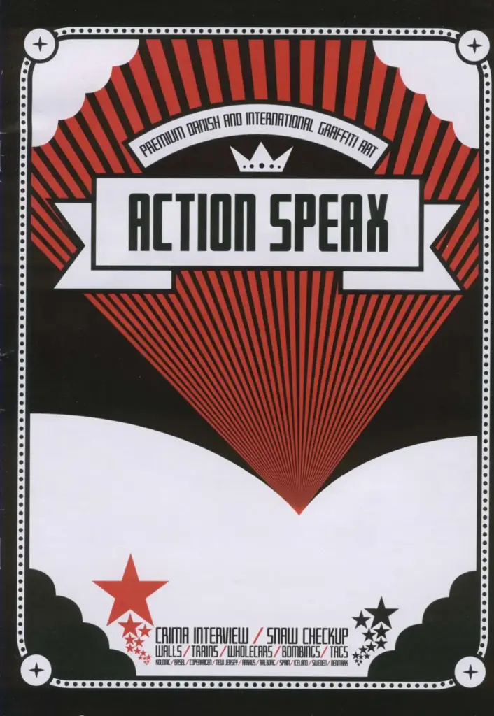 Action Speax Graffiti Magazine Issue 1 – 2005