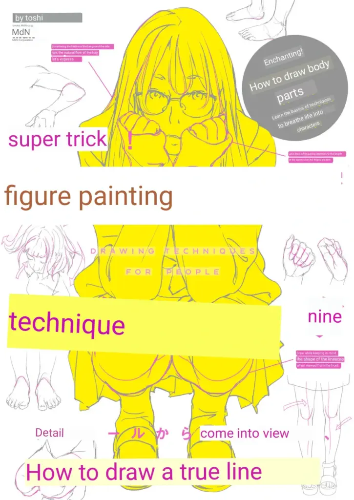 Advanced Character Drawing Techniques: Capturing True Lines
