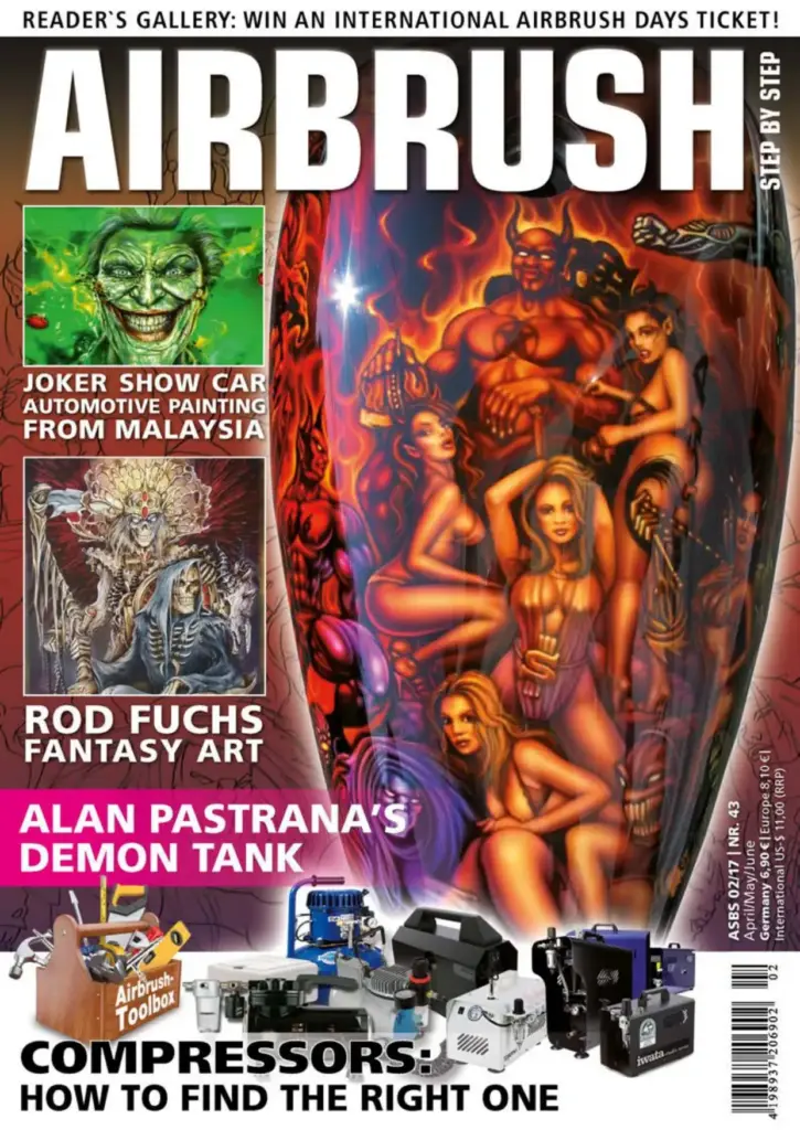 Airbrush Step by Step April/May 2017 English Edition