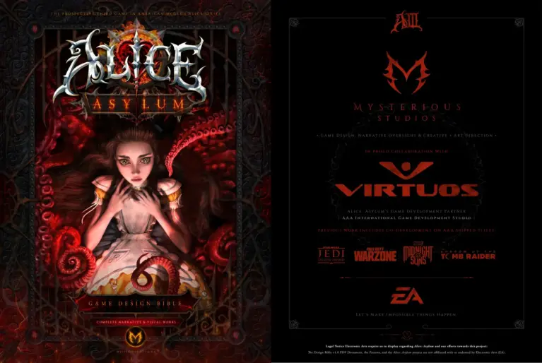 Alice: Asylum Design Bible