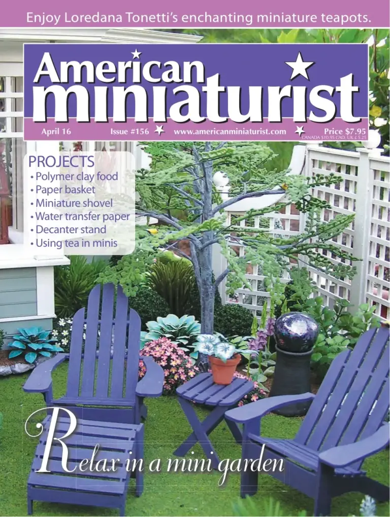 American Miniaturist April 2016 Issue 156