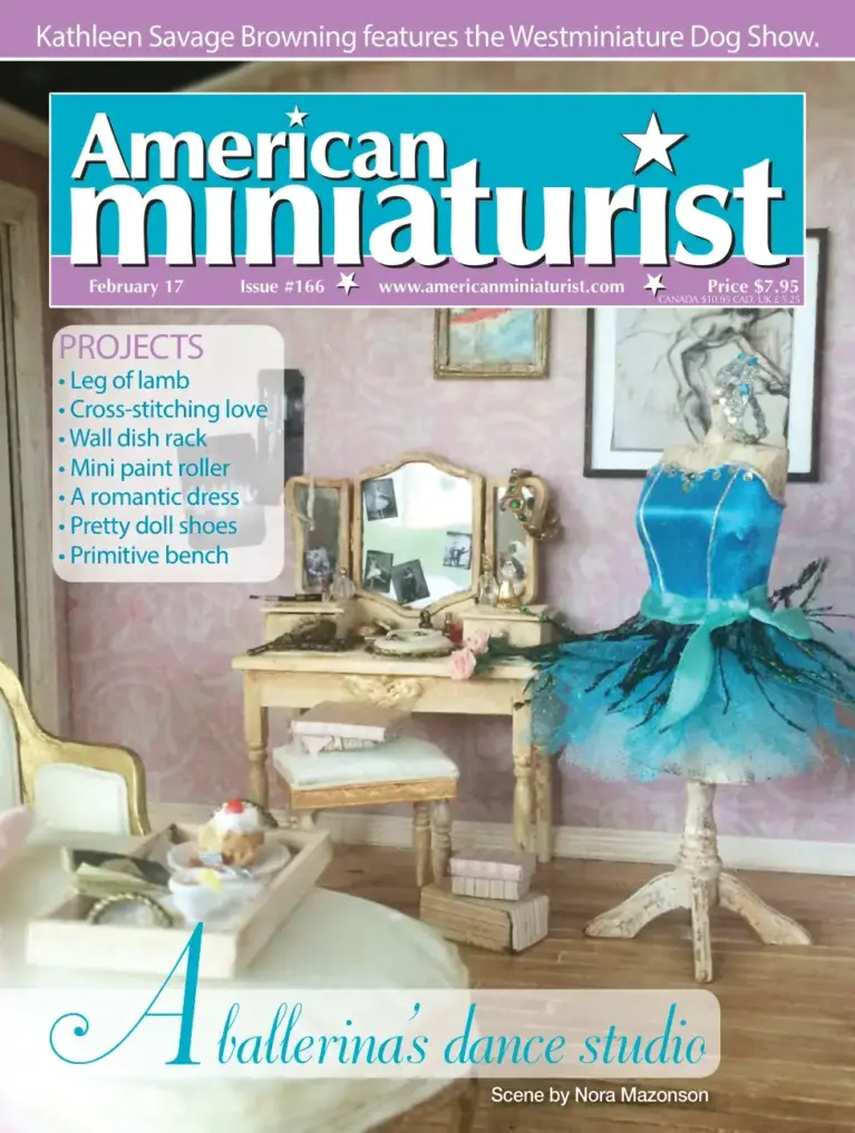 American Miniaturist February 2017 Issue #166