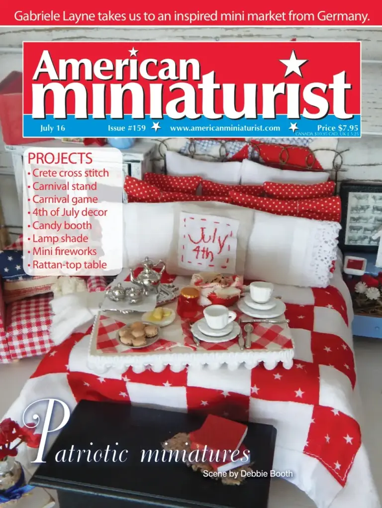 American Miniaturist July 2016 Issue 159