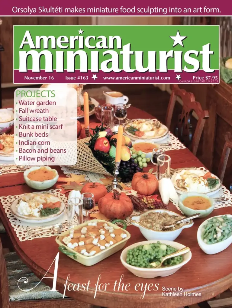 American Miniaturist November 2016 Issue 163