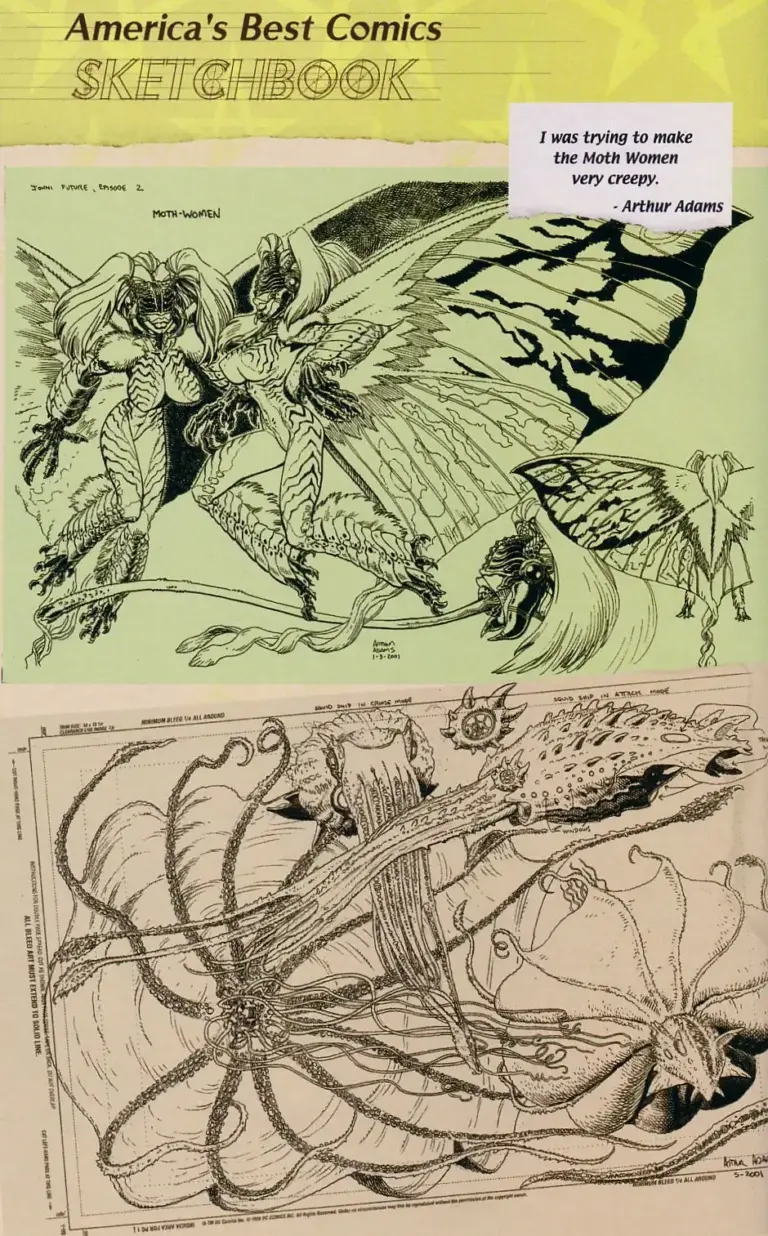 America’s Best Comics Sketchbook: Jonni Future