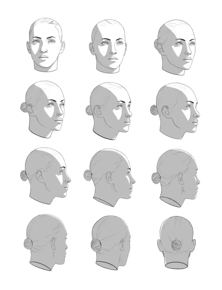 An Artist’s Reference Guide to Lighting the Face (Amanda Jean) – Colored