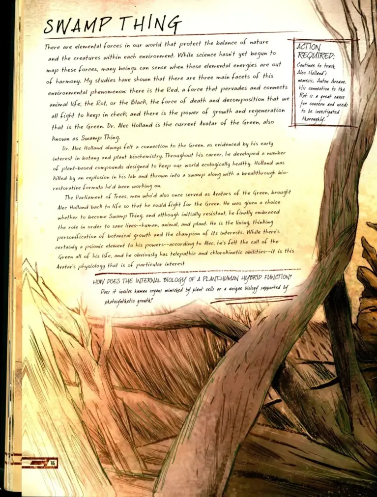 Anatomy of a Metahuman 06: Swamp Thing