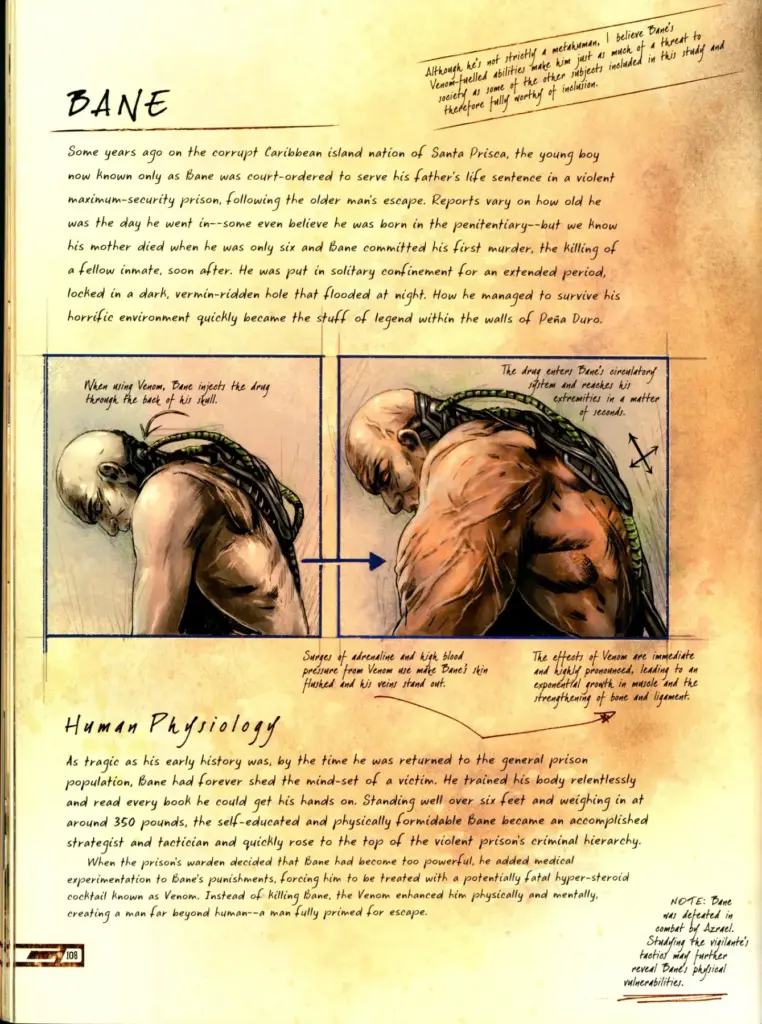 Anatomy of a Metahuman 08 Bane