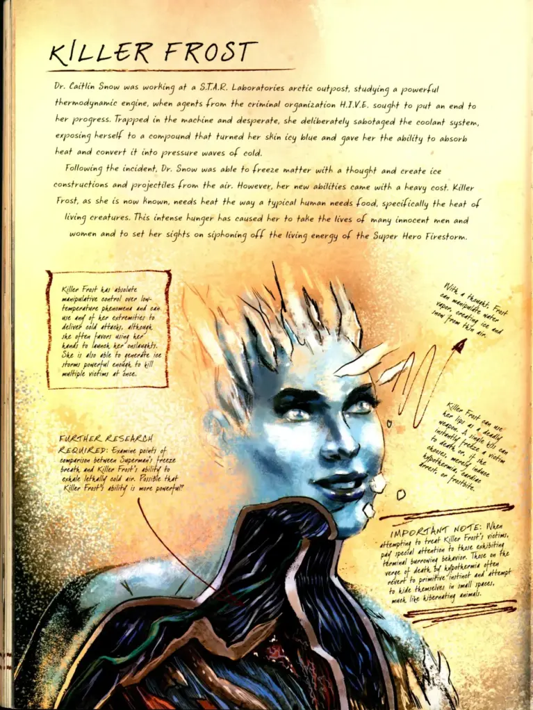 Anatomy of a Metahuman 12: Killer Frost and Conclusion