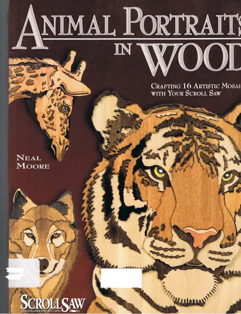 Animal Portraits in Wood