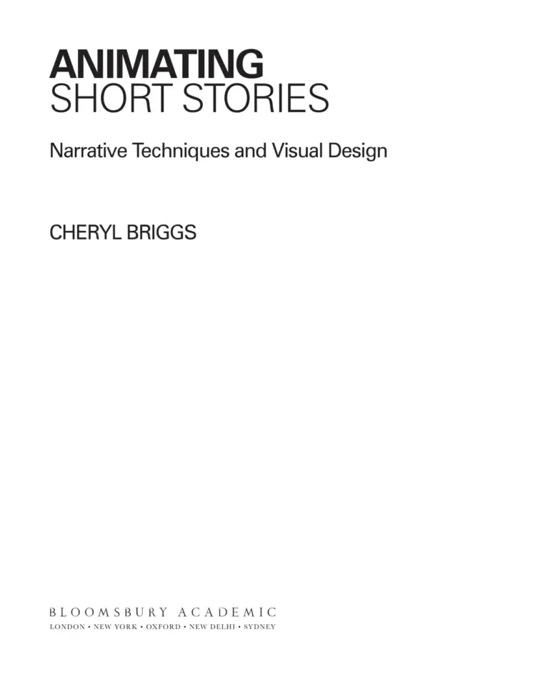 Animating Short Stories: Narrative Techniques and Visual Design