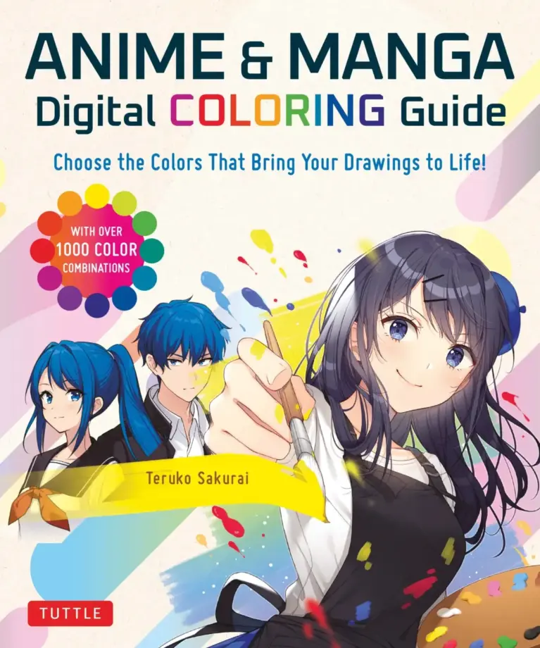 Anime & Manga Digital Coloring Guide: Choose the Colors That Bring Your Drawings to Life