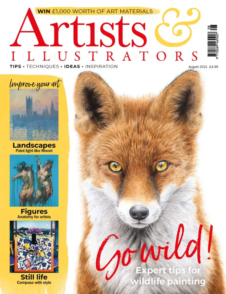 Artists & Illustrators Magazine August 2021 Back Issue