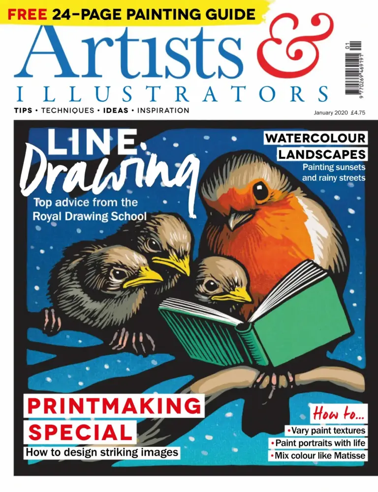 Artists & Illustrators Magazine January 2020 Back Issue