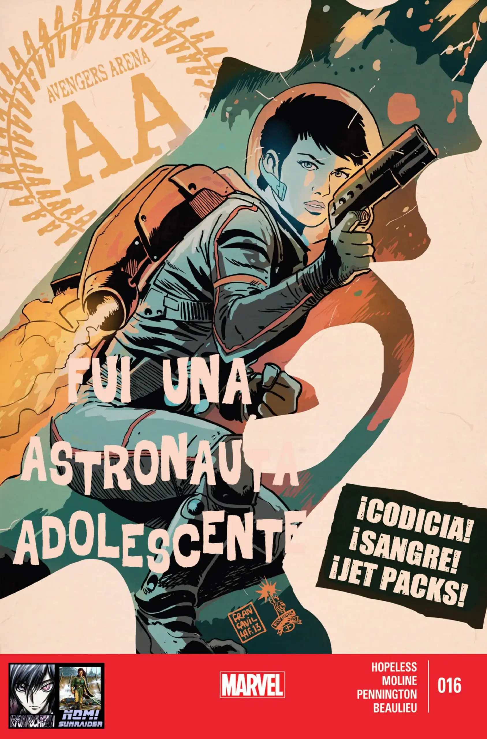 Avengers Arena 16