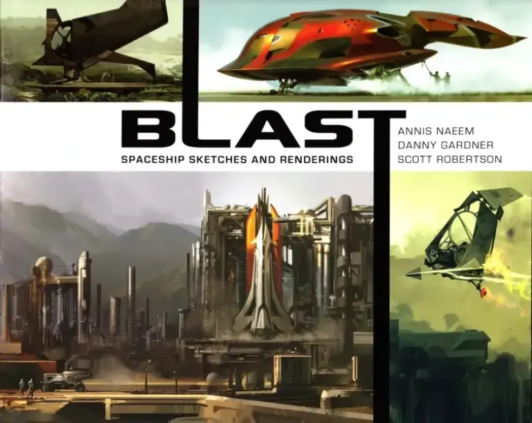 BLAST: Spaceship Sketches and Renderings