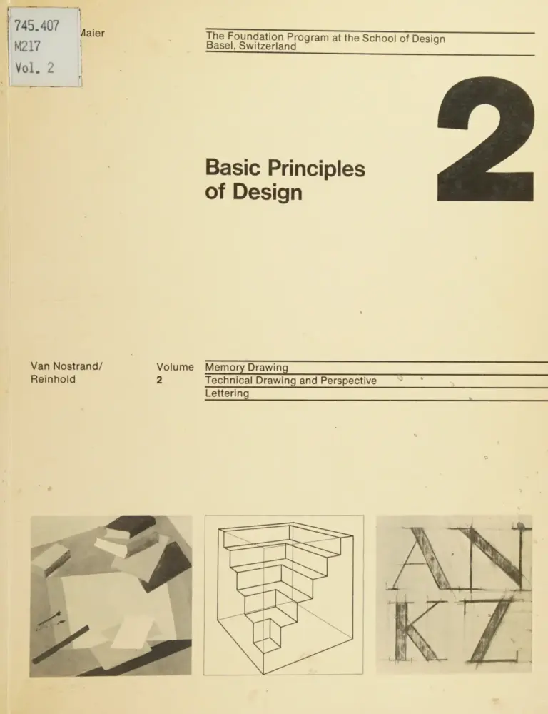 Basic Principles of Design, Volume 2: Memory Drawing