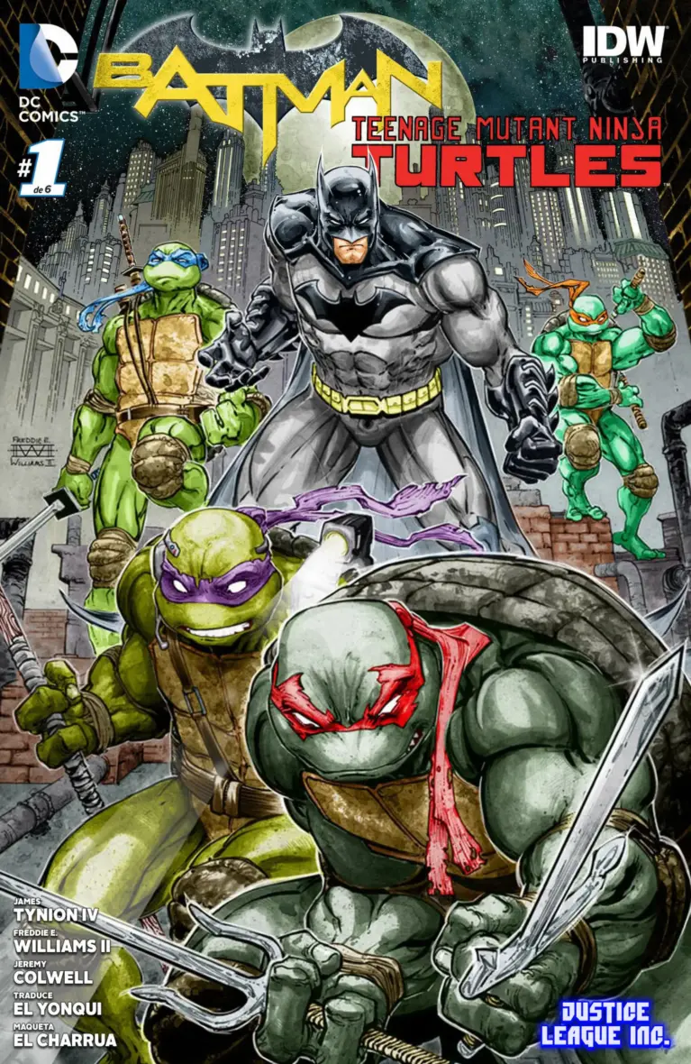 Batman & Teenage Mutant Ninja Turtles #001