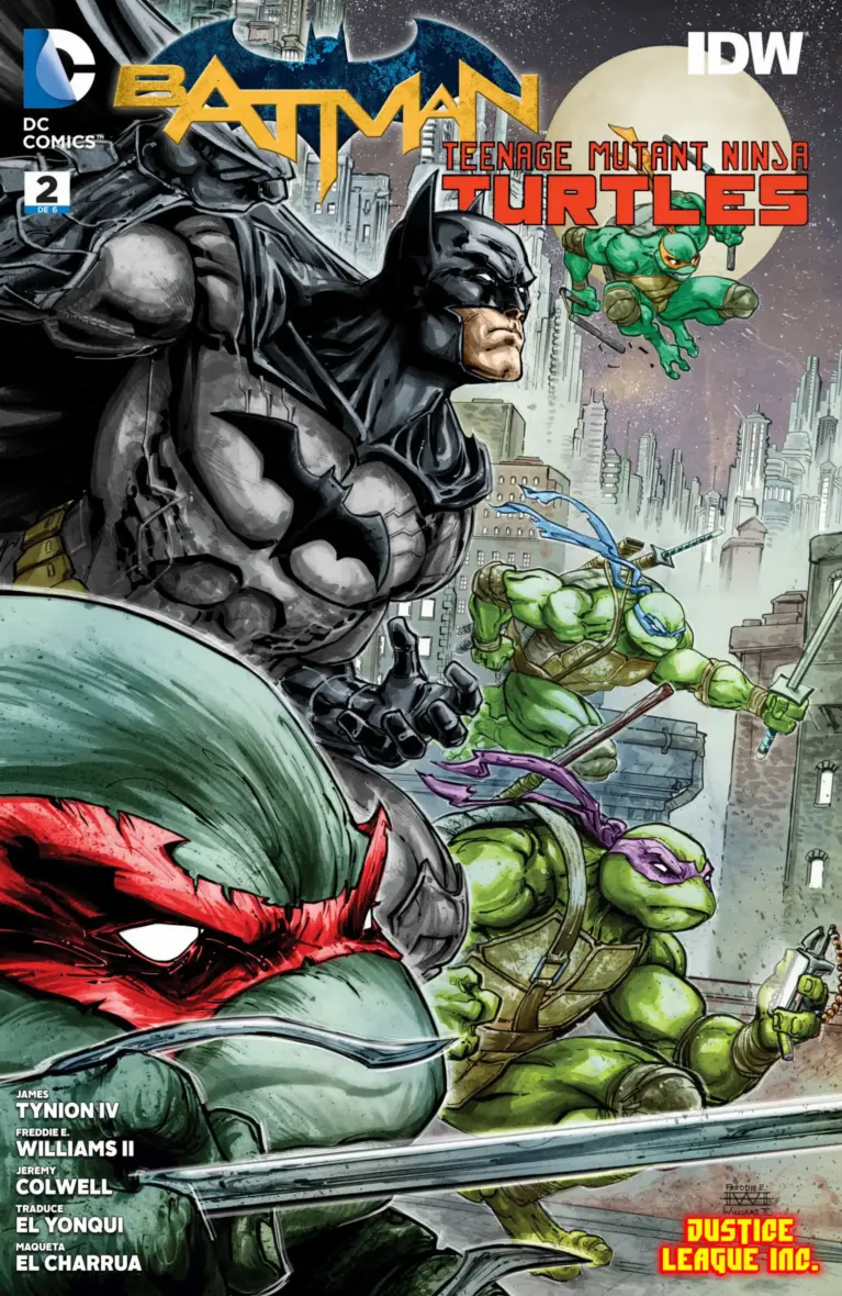 Batman & Teenage Mutant Ninja Turtles #002