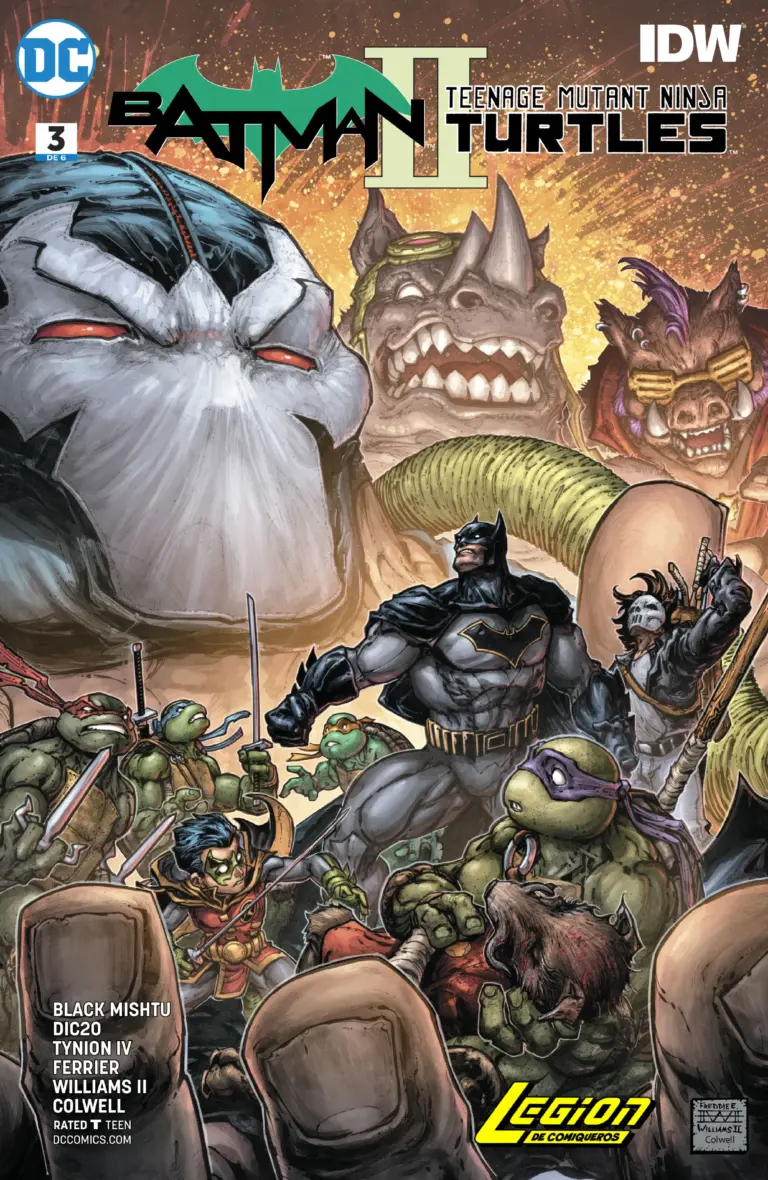 Batman: Teenage Mutant Ninja Turtles II #03